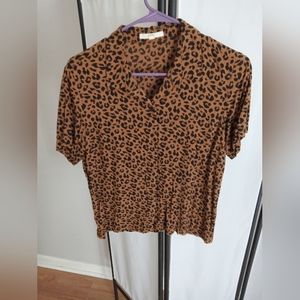 Vans short sleved button down